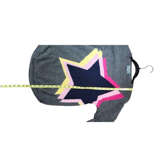 Women’s WYSE London Gray Cashmere sweater With Stars, Size 1 (Runs Big) - Picture 9 of 13